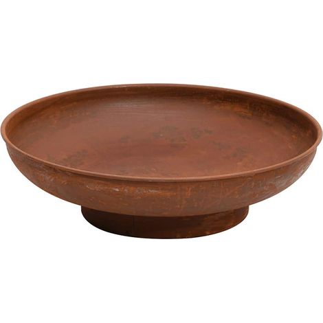 Foyer, Brasero Exterieur, Poêle Chauffant pour Terrasse 57 cm Acier LKF46715 (1/5)