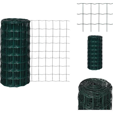 Gartenzaun Maschendraht Gitterzaun Schweißgitter 25x0,8m - Gartenzaun - Maschendrahtzaun - Gitterzaun - Schweißgitter - Gartenzäune (1/4)