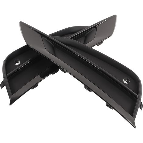 paire de grilles de feux antibrouillard avant gauche et droite 31425447 Accessoires auto de rechange pour S90 V90 2016-2019 Noir brillant (1/5)