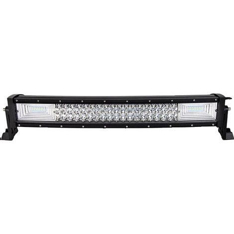 Barre lumineuse LED, Éclairage haute performance, Résistance durable aux intempéries, Courbé 22in sans fil (1/2)