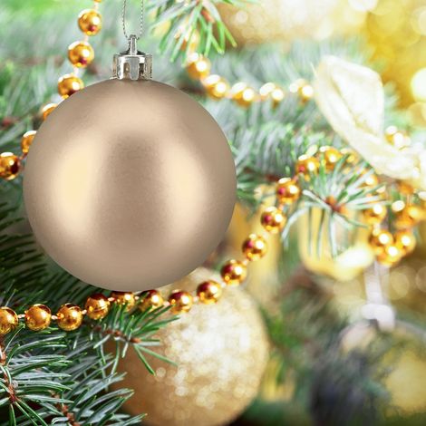 Christmas Tree Baubles Set, 3 Designs, 50 Pieces (1/5)