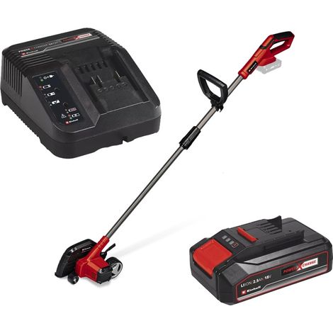 Einhell 18v Cordless Lawn Edge Trimmer 190mm Power X-Change GE-LE + 2.5AH Kit