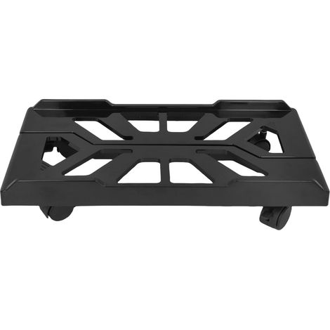 Supporto regolabile in ABS per CPU mobile, supporto per case di computer da posizionare sotto la scrivania, supporto da pavimento a 4 ruote per la casa. (1/5)