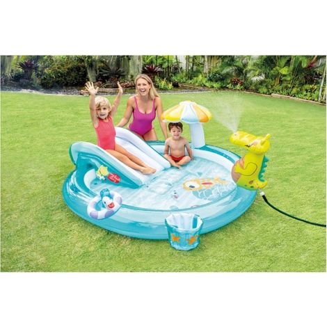 Intex PLAY CENTER ALLIGATORE  cm. 201x170x84 h (lt. 160)