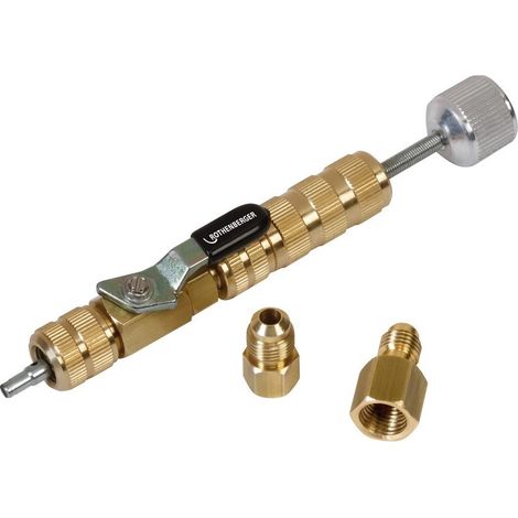 ROTHENBERGER herramienta de válvula Schrader, con adaptadores de 1/4" y 5/16" - 87800