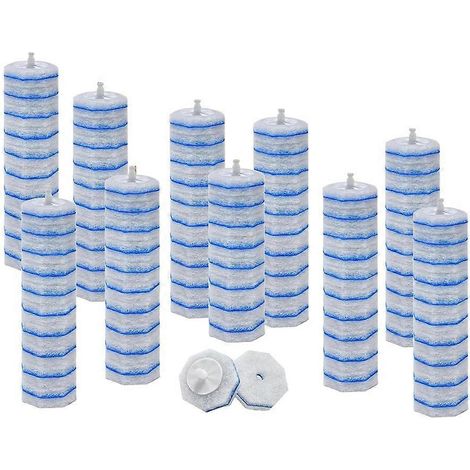 100 Clorox Toilettenbürsten-Ersatzteile, Einweg-Reinigungsbürste aus Fasern für die Toilettenschüssel. (1/5)