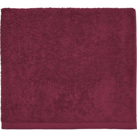 Drap de Douche Unie en Coton, Aqua, 65x125cm