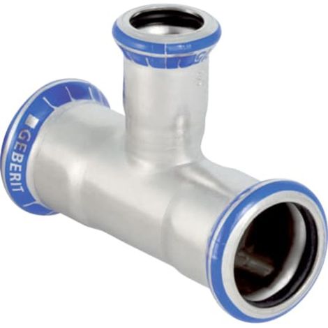 Geberit Mapress acciaio inossidabile raccordo a T ridotto, DN 100 / 50 / 100, dø 108 mm, 31248