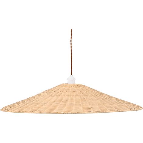 Herrestad éclairage lampe pendentif 80x80x16cm naturel. (1/5)