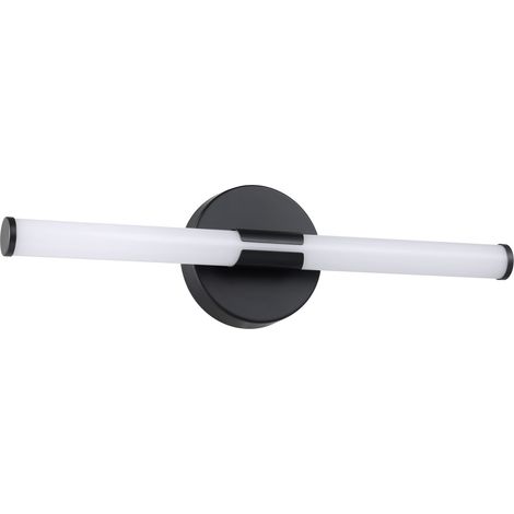 Quadri E Specchi Ramola Acciaio Nero Plastiche Bianche Led 7,5W 850Lm Ip44 (1/2)