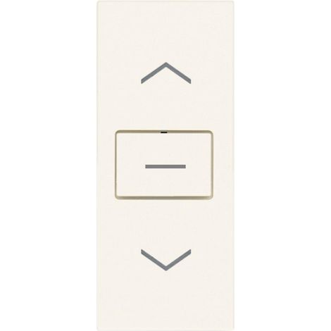 Vimar commutatore 1p 10ax bianco a due tasti con frecce direzionali  30060.b (1/2)