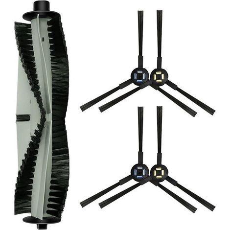Kit de brosse latérale à rouleau pour aspirateur robot Silvercrest SSR1 SSRA1, pour A9s A9 A7 A80 Plus A10s L100 (1/5)