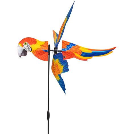 Element décoratif de jardin hq-invento breezy wings parrot léger UV