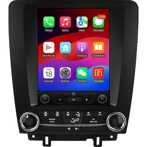 Autoradio con touchscreen e sistema di navigazione, compatibile con FORD Mustang 2010-2014, P3 CP (1/2)