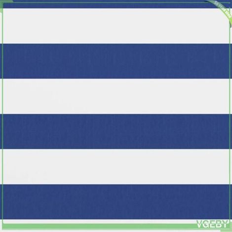 Écran de balcon - FAFEICY - 134913 - Blanc et bleu - Tissu Oxford enduit de PU - 75 x 400 cm (1/4)
