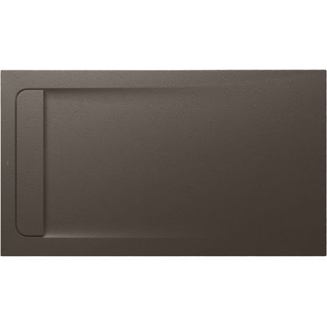 Receveur de douche extra plat en Stonex® Aquos - 1400x800mm - Café (1/2)