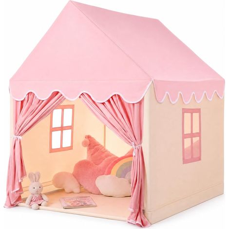 Tente bébé extérieur : Maison Enfant intérieure - Cabane Enfant pour extérieur et intérieur - Le Cadeau d’Anniversaire Parfait Kids Play House (1/5)