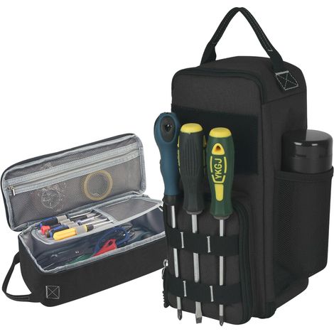 Bardusch-Sac à outils tactique, rangement d'outils pour artisans, électriciens, mécaniciens et travaux de réparation de vélo, moto, bricolage, extérieur (1/5)