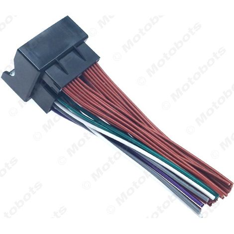 Compatible with Volkswagen CD player tail wires, Magotan B8, Golf 7, New Bora, Lamando car audio connection wires (no wire cutting required) (1/4)