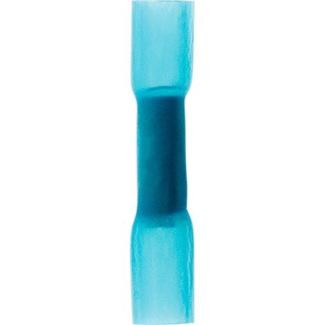 6 connexions thermo rétractables étanches - 1,5 à 2,5mm² - Bleu - Zenitech