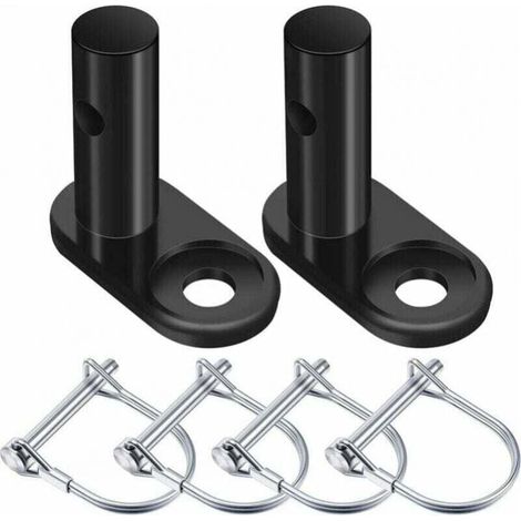 Sätze Fahrradanhängerkupplung Fahrradanhängerkupplungsanschluss Stahlanhängerkupplungsersatz-Montageadapter Fahrradkupplungsbefestigungsadapter (1/4)