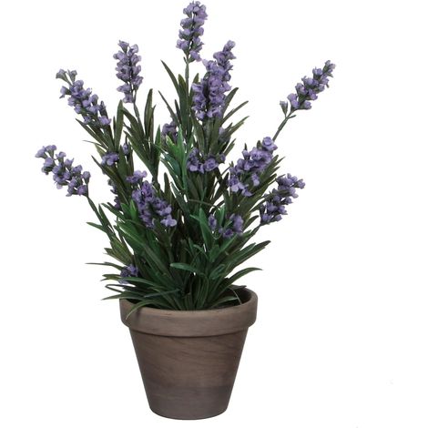 Mica Decorations Plante artificielle Bleu H33xl20xL20cm (1/5)