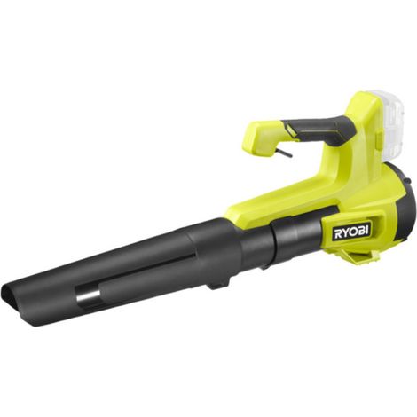 Ryobi – Souffleur à batterie 18V – Soufflerie 160 km/h – Moteur puissant pour nettoyage rapide – Compact et léger