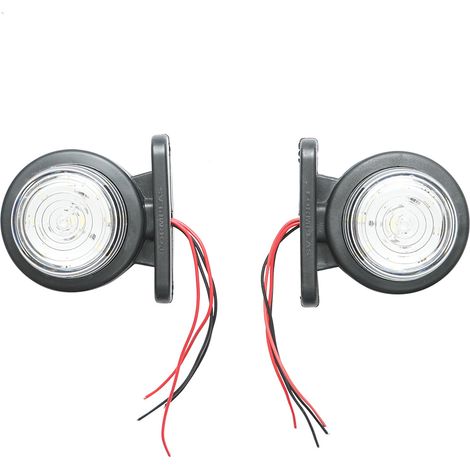Luci di posizione laterali con LED 12/24V, rosso-bianco Breckner Germany (1/5)