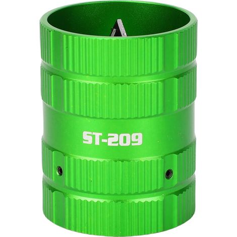 Alésoir pour tuyaux avec chanfreinage et ébavurage des bords intérieurs et extérieurs, pour tuyaux en cuivre, en aluminium et en plastique de 1/4 à 1-5/8 pouces (1/5)