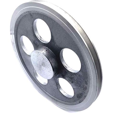 Poulie trapézoïdale aluminium moyeu plein SPZ220/1ALU