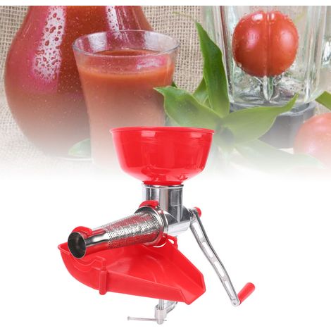 [Presse-Moulin Manuel] [Alliage d'Aluminium] [Passe-Velouté Polyvalent] pour Sauce Tomate, Fruits, Gingembre et Légumes - Économe et Pratique (1290g/8 Accessoires ABS) (1/5)
