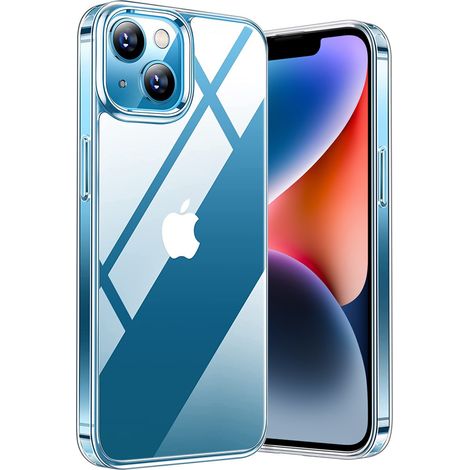 Premium Armor Slim 2mm Hüllenset für iPhone 14 Plus, Transparent + Glas (1/5)