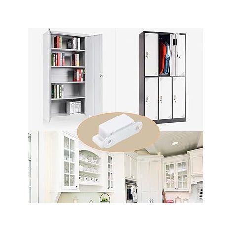 //Serrure de porte, serrure magnétique pour porte d'armoire, 2 vis// (1/5)