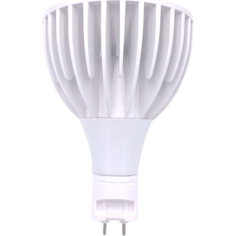 Tigrezy Projecteur de lampe de galle de haricot LED G12 40W 100-277V adapté au projecteur de rail de magasin de vêtements-blanc chaud 3000K (1/4)