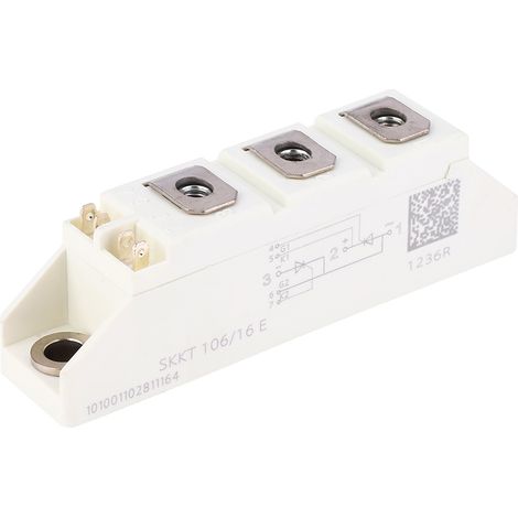 SKKT106/16E Thyristormodul 1600 V 106 A Siliziumgesteuerte Modulplatine (1/5)