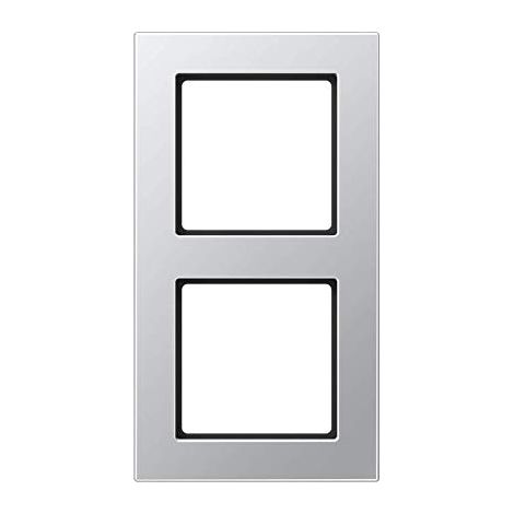 Plaque de finition Jung a 5582 bf al double montage encastré