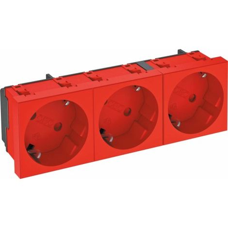 OBO BETTERMANN STECKDOSE 33 GRAD, 3-FACH STD-D3S SRO3 6120129