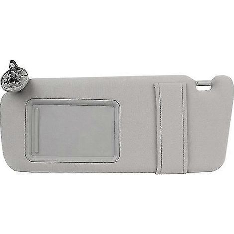 Pare-soleil gris pour Toyota Camry 2007-2011, côté conducteur et passager, avec miroir de maquillage et organiseur droit et gauche - Pare-soleil côté conducteur gauche (1/5)