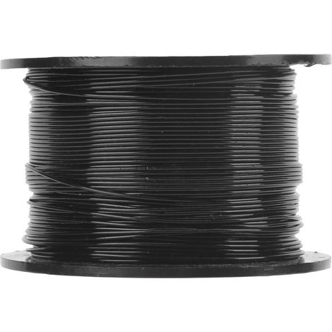 Câble torsadé métallique, attaches de jardin, fixation réutilisable, fil de fer galvanisé découpable, 0.8mm, 4 pièces (1/5)