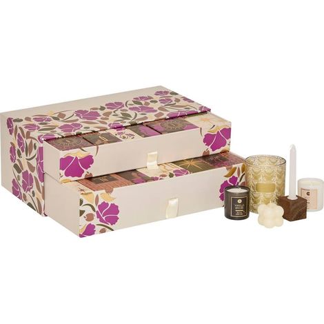 Coffret Senteur Calendrier de l'Avent "Belli" 36cm Multicolore