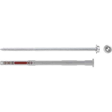 Fischer DuoXpand cheville nylon rouge 200 mm pack 50 pcs