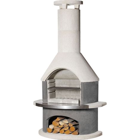 Buschbeck Gartenkamin Wellington BBQ Kohlegrill Holzgrill Grillkamin
