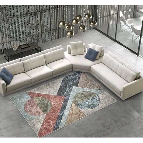 Tappeto salotto arredo casa FUNNY F8451 multicolore design contemporaneo arte moderna cm.120x170 (1/3)