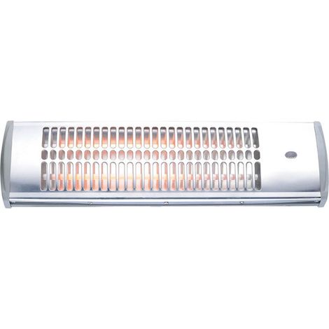 Estufa de cuarzo 1200W Estufa eléctrica bajo consumo Calefactor infrarrojos Estufa infrarrojos Estufa pared baño (1/5)