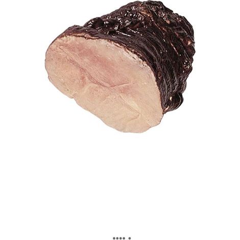 Demi Rosbeef Rôti Artificiel en Plastique Soufflé 130 x 100 mm (1/3)