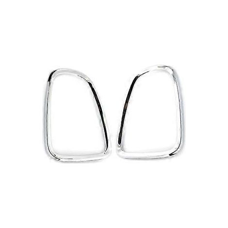 Zierring für Rückleuchten, Chrom, Teilenummer 1132296296 51132296297, passend für BMW R56, R57, R58 und R59 (2007–2014).