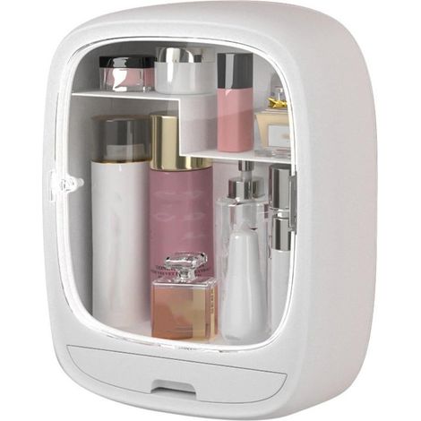 Étagère murale pour lavabo de salle de bain, boîte de rangement pour salle de bain (1/5)