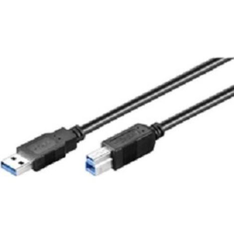 Câble Usb A-Mâle Vers Usb B-Mâle - 5 M - Usb 3.0 - Pour Imprimantes Et Disques Durs Externes - 1 Pièce (1/4)