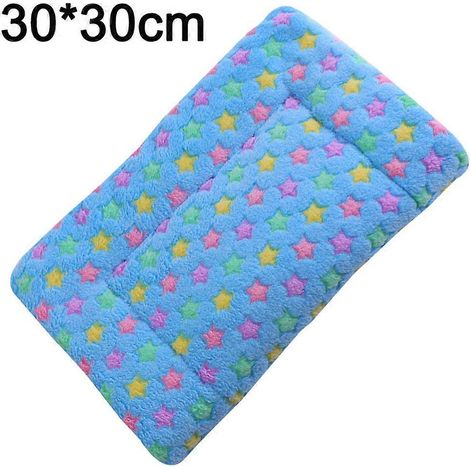 Tapis douillet pour cochon d'Inde, en polaire et velours, pour un confort optimal. (1/4)