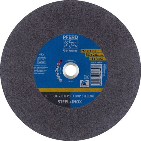 Disco de corte Pferd Tools 350 mm acero 2,8 mm (1/2)